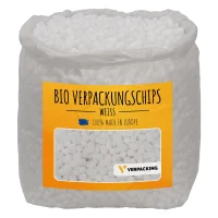 Chips da imballaggio BIO, bianchi, ovali