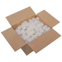 BIO Verpackungschips, weiß, oval