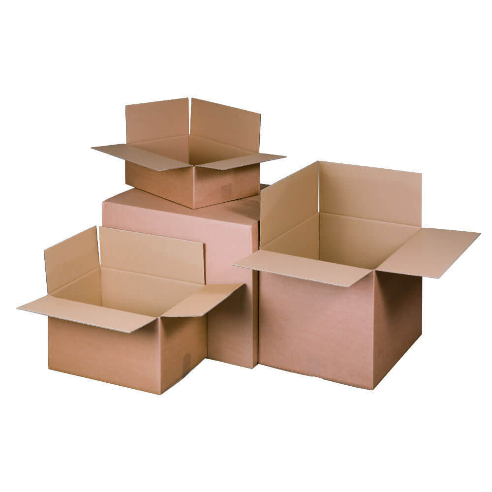 100 Scatole Di Cartone Onda Singola 20x15x9 Cm – Resistenti Fino A 20kg, Perfette Per Imballaggi E Spedizioni